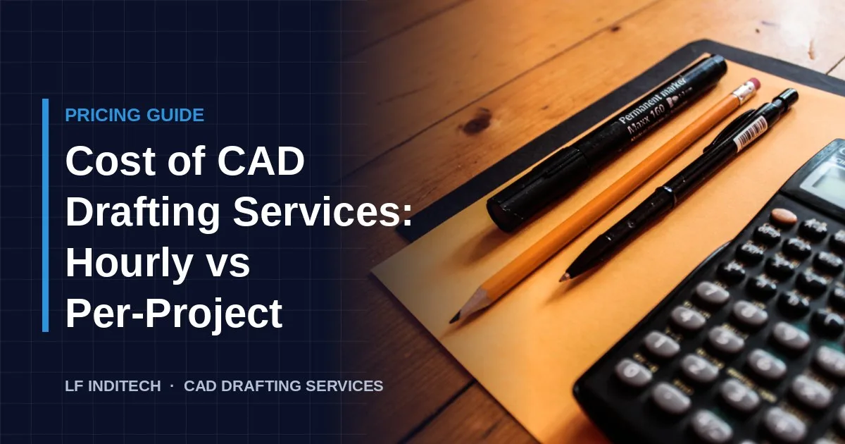 Cost of CAD Drafting Services: Hourly vs Per-Project